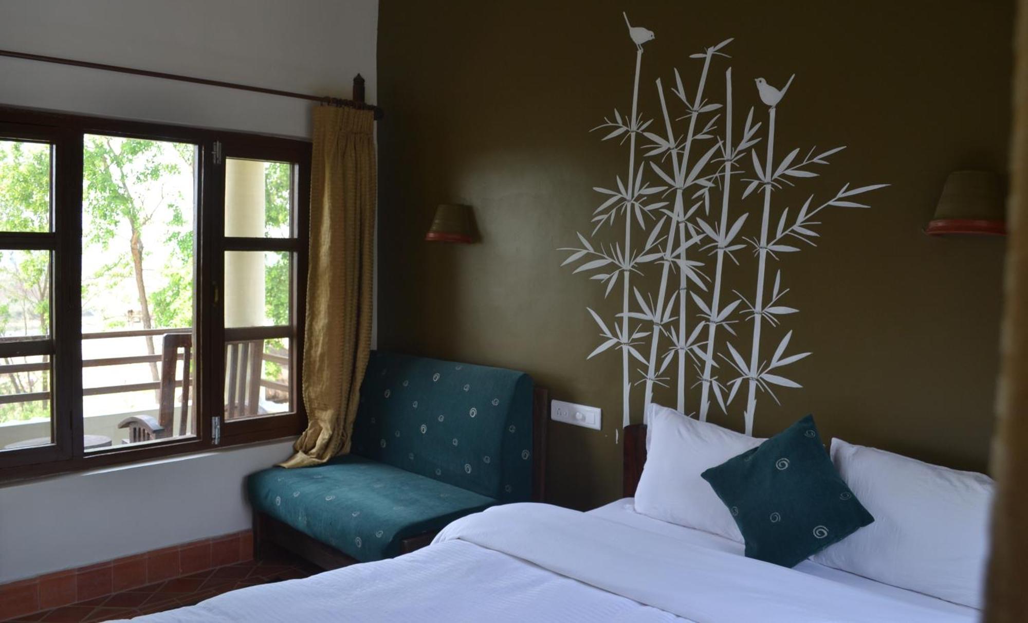 River View Jungle Camp Sauraha Zimmer foto